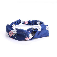 Fashion Women Knot flower Headband Cross Turban Elastic Hair bands Headwrap Girls Hair Accessories Hair bands for Women Bandanas