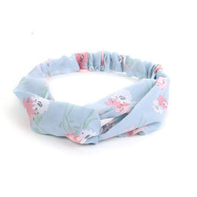 Fashion Women Knot flower Headband Cross Turban Elastic Hair bands Headwrap Girls Hair Accessories Hair bands for Women Bandanas